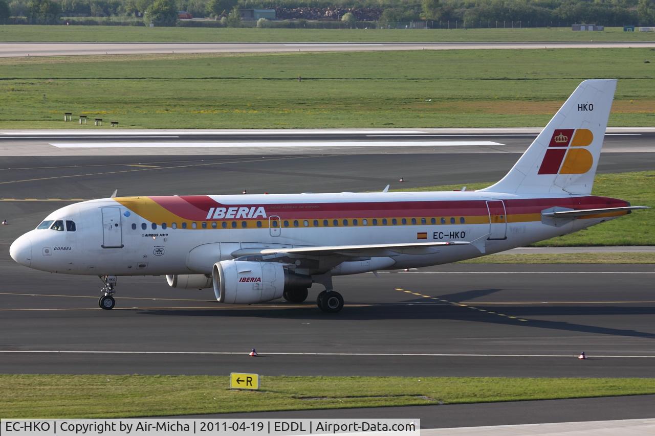 EC-HKO, 2000 Airbus A319-111 C/N 1362, Iberia, Name: Gorbea