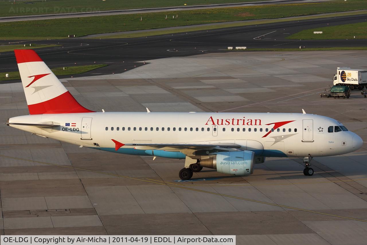 OE-LDG, 2006 Airbus A319-112 C/N 2652, Austrian, Name: Tbilisi