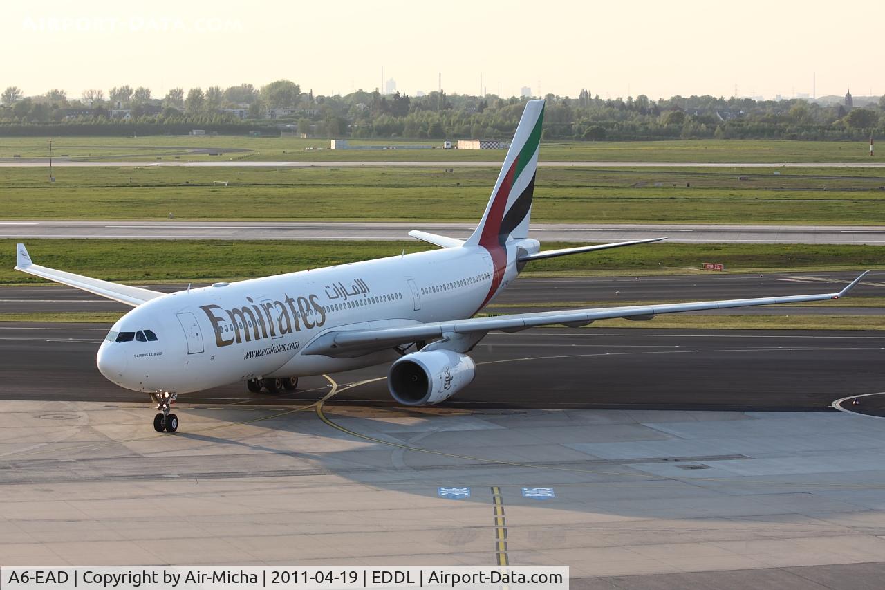 A6-EAD, 2001 Airbus A330-243 C/N 382, Emirates
