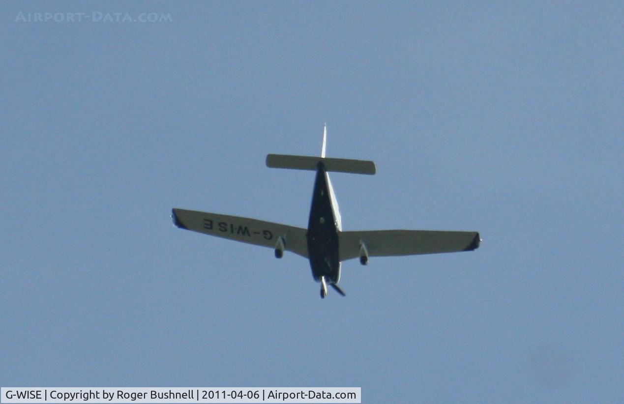 G-WISE, 2007 Piper PA-28-181 Cherokee Archer III C/N 28-43658, Flying over North Gorley Hampshire U.K.