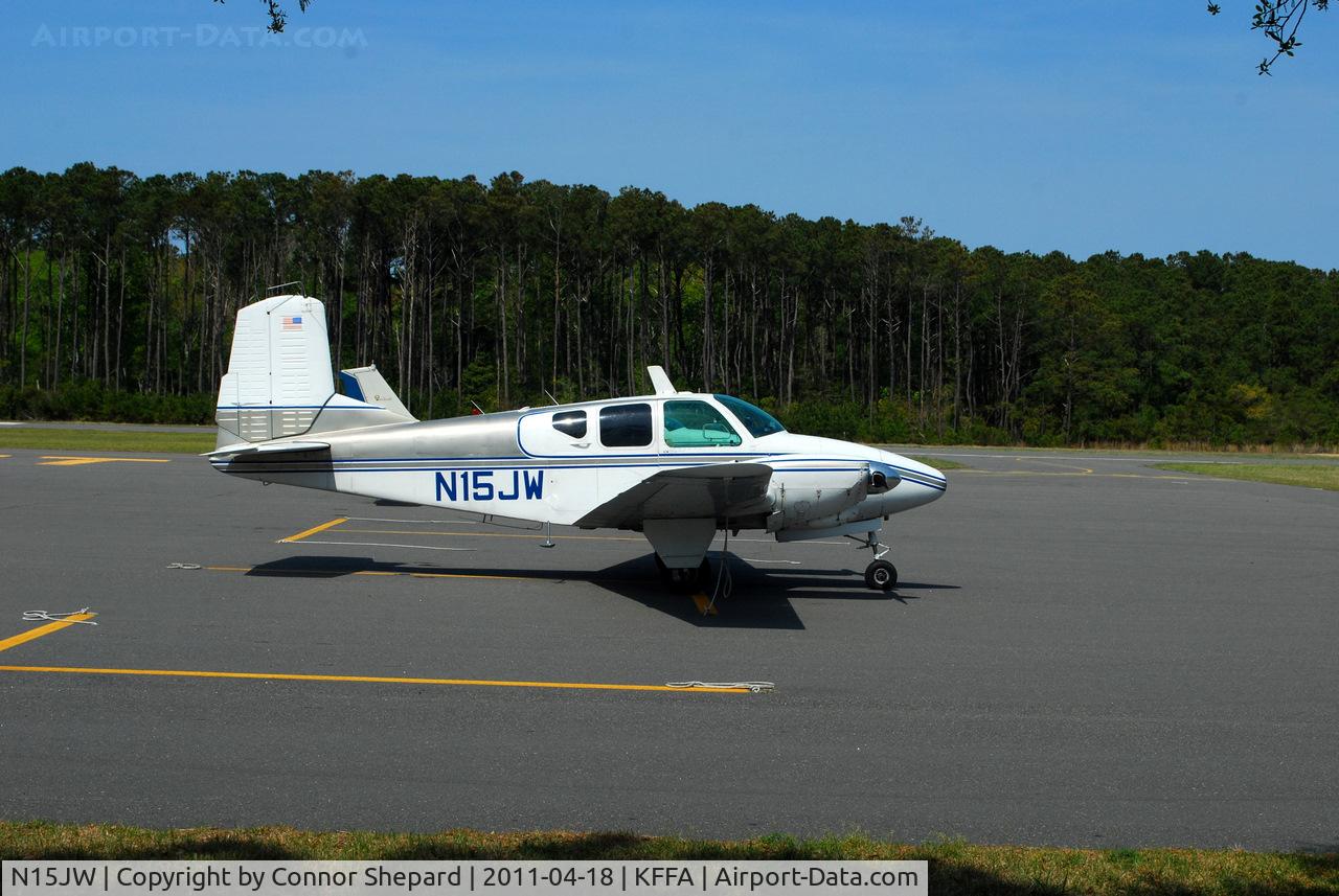 N15JW, 1959 Beech 95 Travel Air C/N TD-225, Beech Baron at First Flight Airport