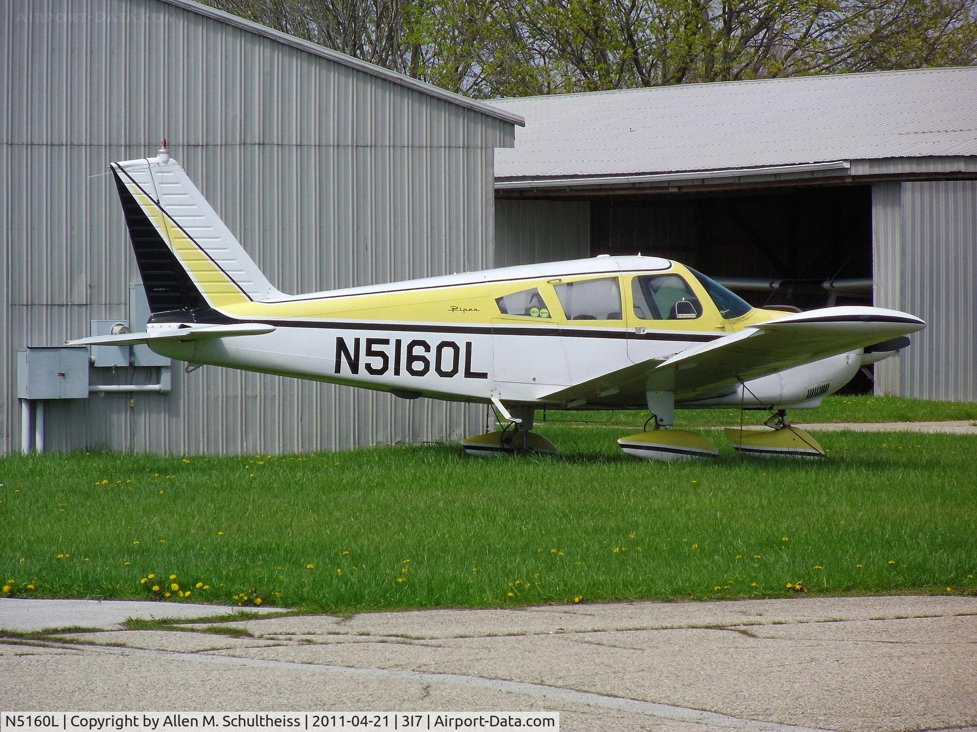 N5160L, 1967 Piper PA-28-180 C/N 28-4445, 1967 Piper PA-28-180