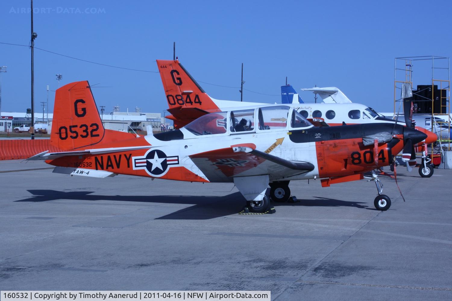 160532, Beech T-34C Turbo Mentor C/N GL-89, Beech Aircraft T-34C, c/n: GL-89; Air Expo 2011