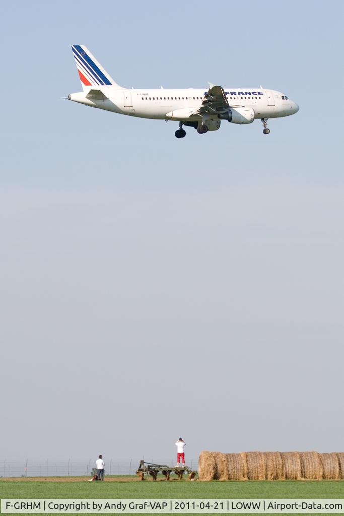 F-GRHM, 2000 Airbus A319-111 C/N 1216, Air France A319