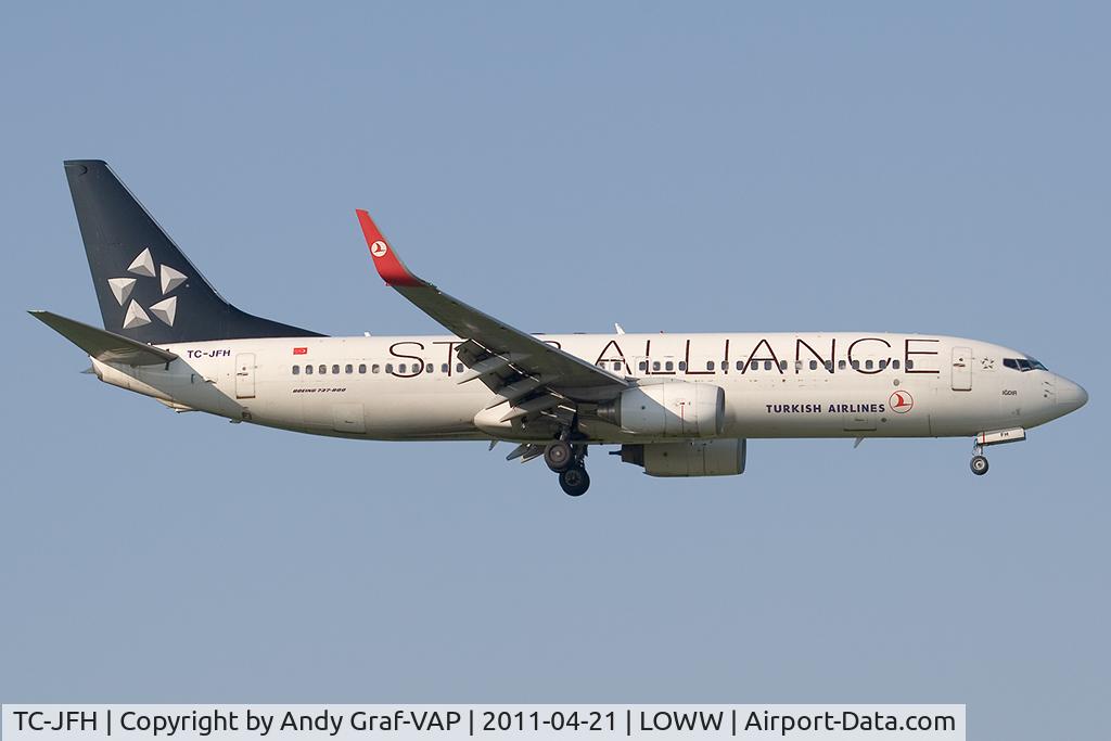 TC-JFH, 1998 Boeing 737-8F2 C/N 29770, Turkish Airlines 737-800