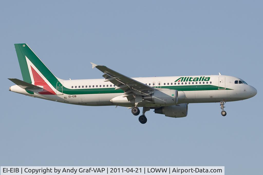 EI-EIB, 2010 Airbus A320-216 C/N 4249, Alitalia A320