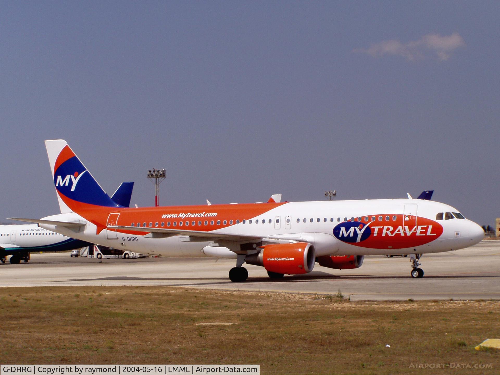 G-DHRG, 2003 Airbus A320-214 C/N 1942, A320 G-DHRG Mytravel