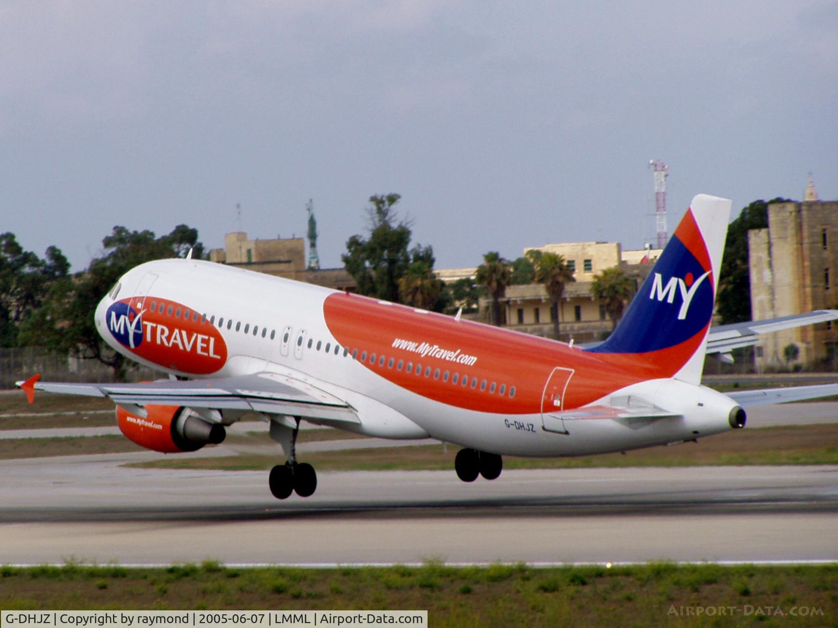 G-DHJZ, 2003 Airbus A320-214 C/N 1965, A320 G-DHJZ Mytravel