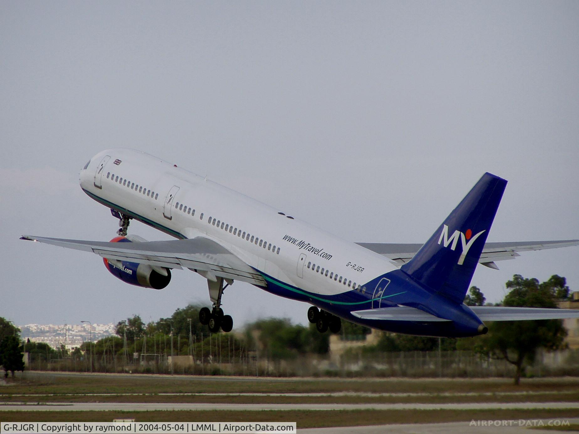 G-RJGR, 1982 Boeing 757-225 C/N 22197, B757 G-RJGR Mytravel