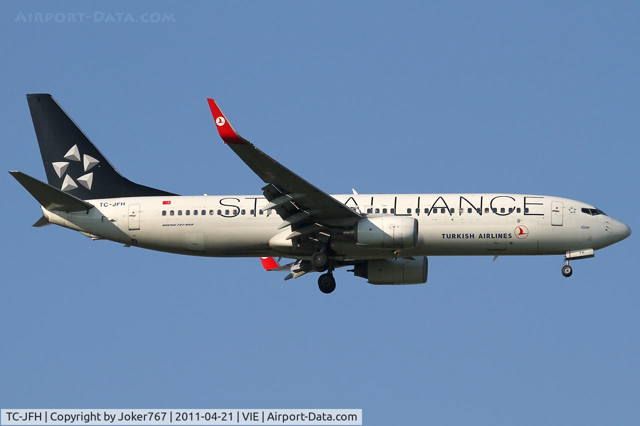 TC-JFH, 1998 Boeing 737-8F2 C/N 29770, Turkish Airlines