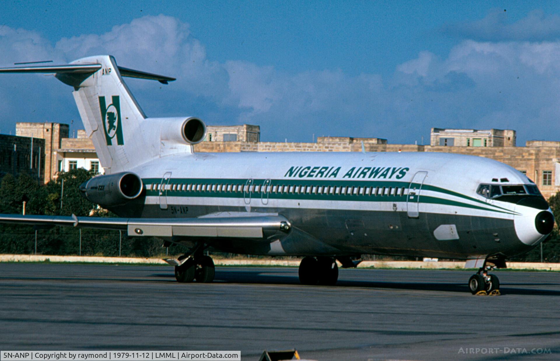 5N-ANP, 1977 Boeing 727-249 C/N 21426, B727 5N-ANP Nigeria Airways
