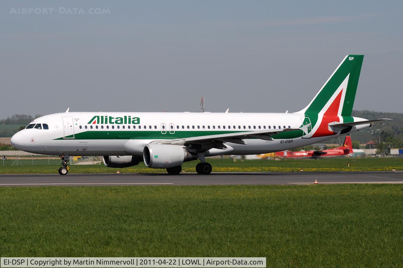EI-DSP, 2008 Airbus A320-216 C/N 3482, Alitalia