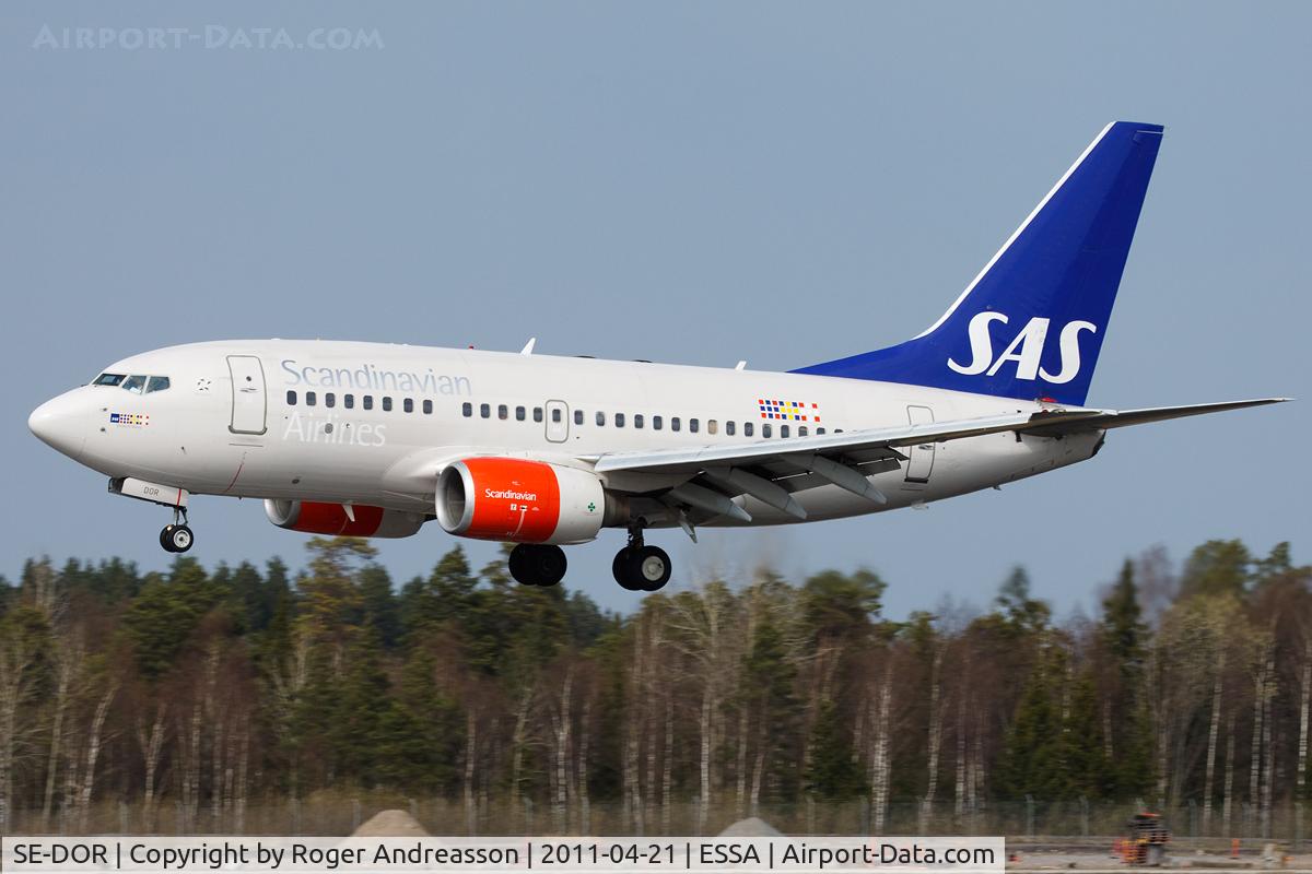 SE-DOR, 1999 Boeing 737-683 C/N 28305, SK1140 RNB-ARN