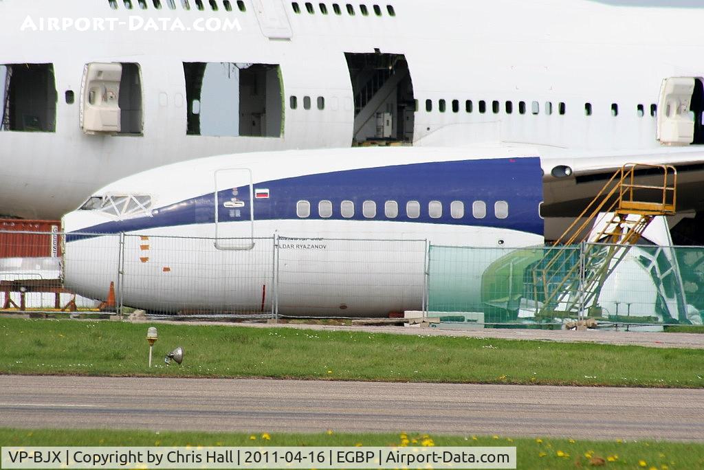 VP-BJX, 1987 Boeing 737-301 C/N 23557, all thats left of this former KD Avia Boeing 737