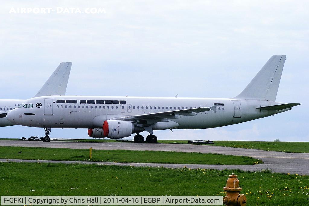 F-GFKI, 1989 Airbus A320-211 C/N 0062, ex Air France A320 waiting to be scrapped by ASI at Kemble