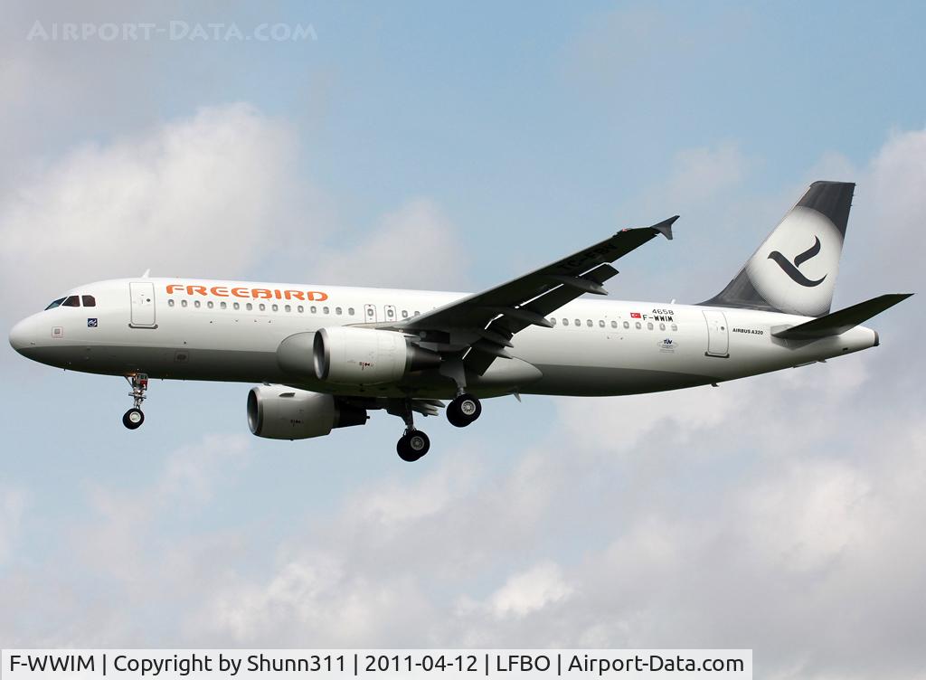 F-WWIM, 2011 Airbus A320-214 C/N 4658, C/n 4658 - To be TC-FBV