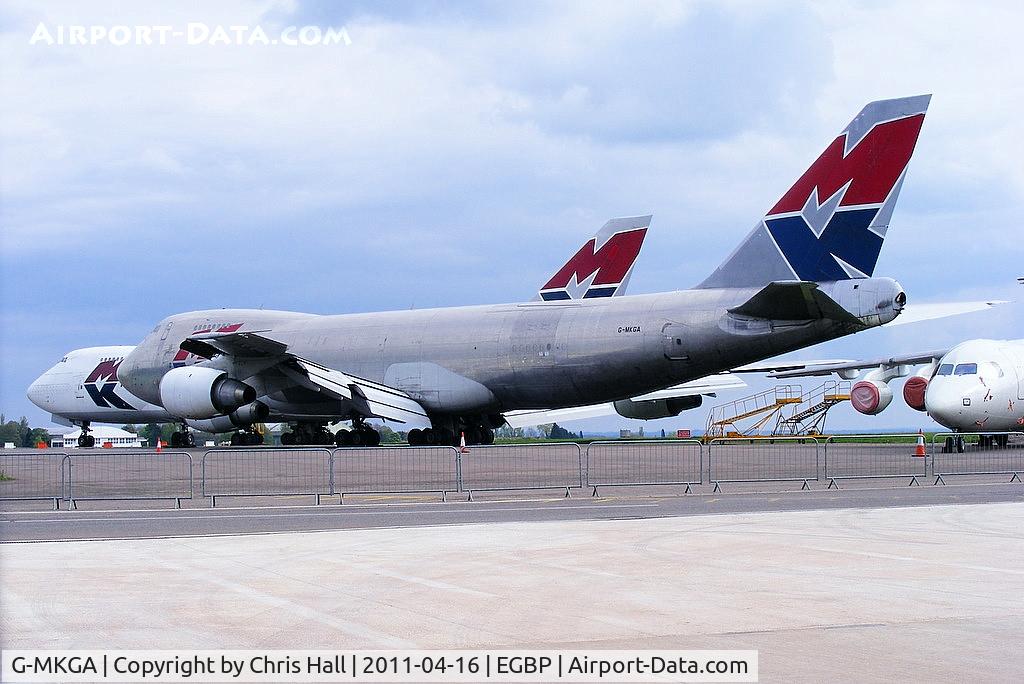 G-MKGA, 1979 Boeing 747-2R7F/SCD C/N 21650, ex MK Airlines, stored at Kemble