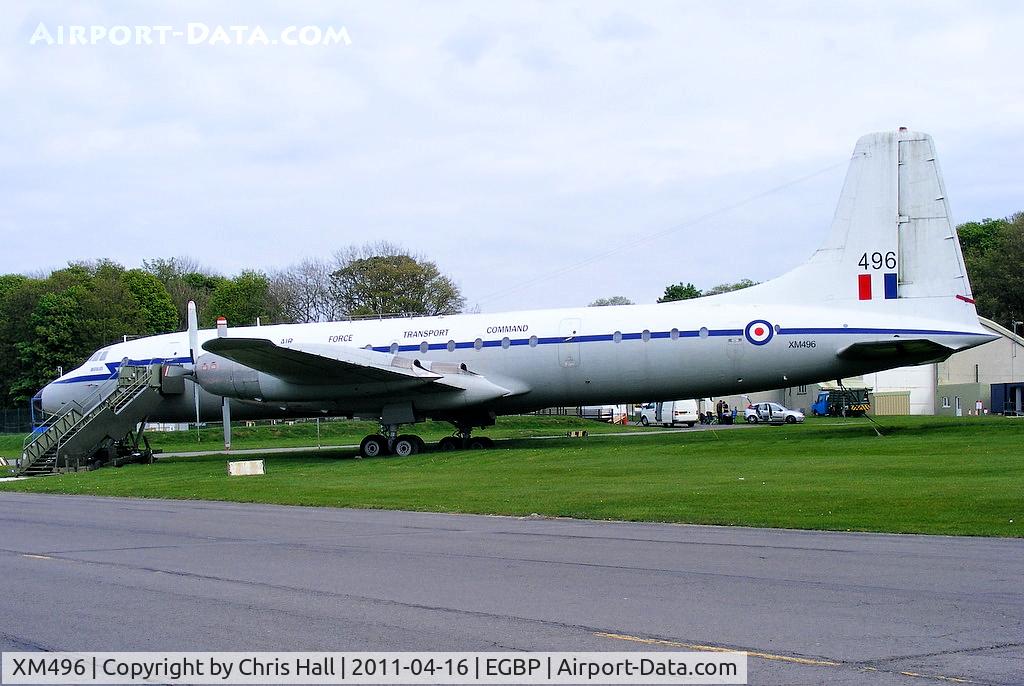 XM496, 1959 Bristol Britannia C.1 (175 Britannia 253F) C/N 13508, Bristol Britannia 'REGULUS' preserved at Kemble