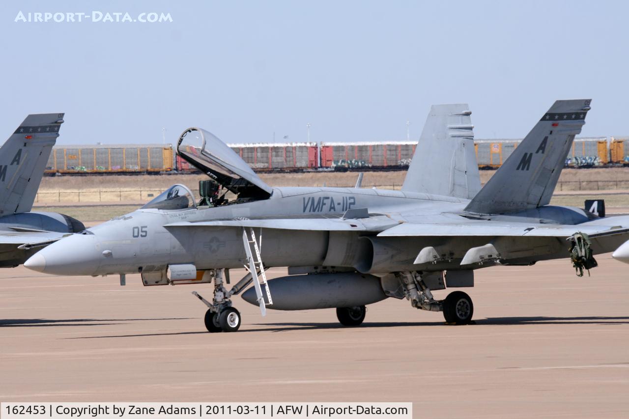 162453, McDonnell Douglas F/A-18A+ Hornet C/N 0303, At Alliance Airport - Fort Worth, TX