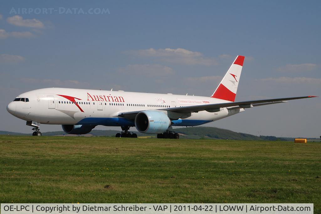 OE-LPC, 2002 Boeing 777-2Z9/ER C/N 29313, Austrian Airlines Boeing 777-200
