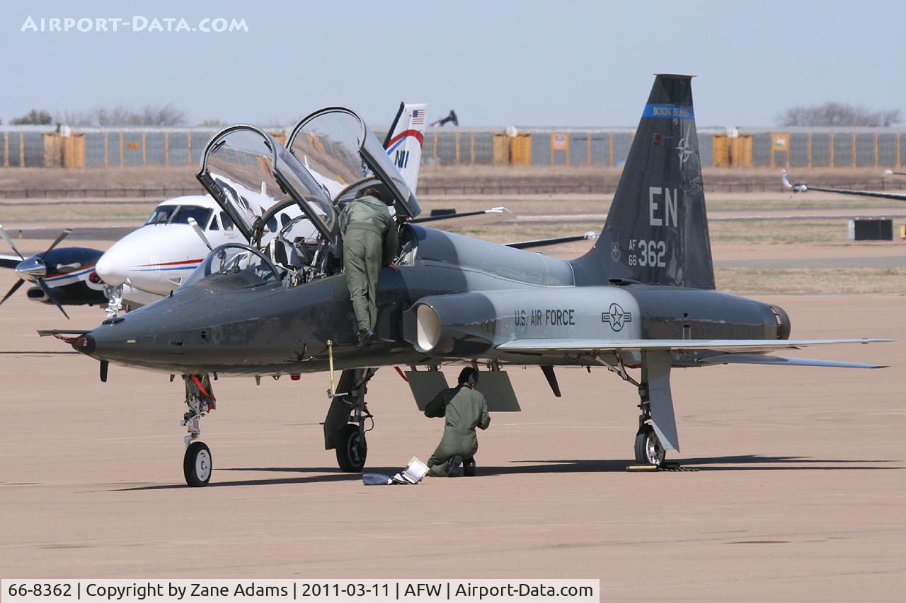 66-8362, 1966 Northrop T-38A Talon C/N N.5932, At Alliance Airport - Fort Worth, TX