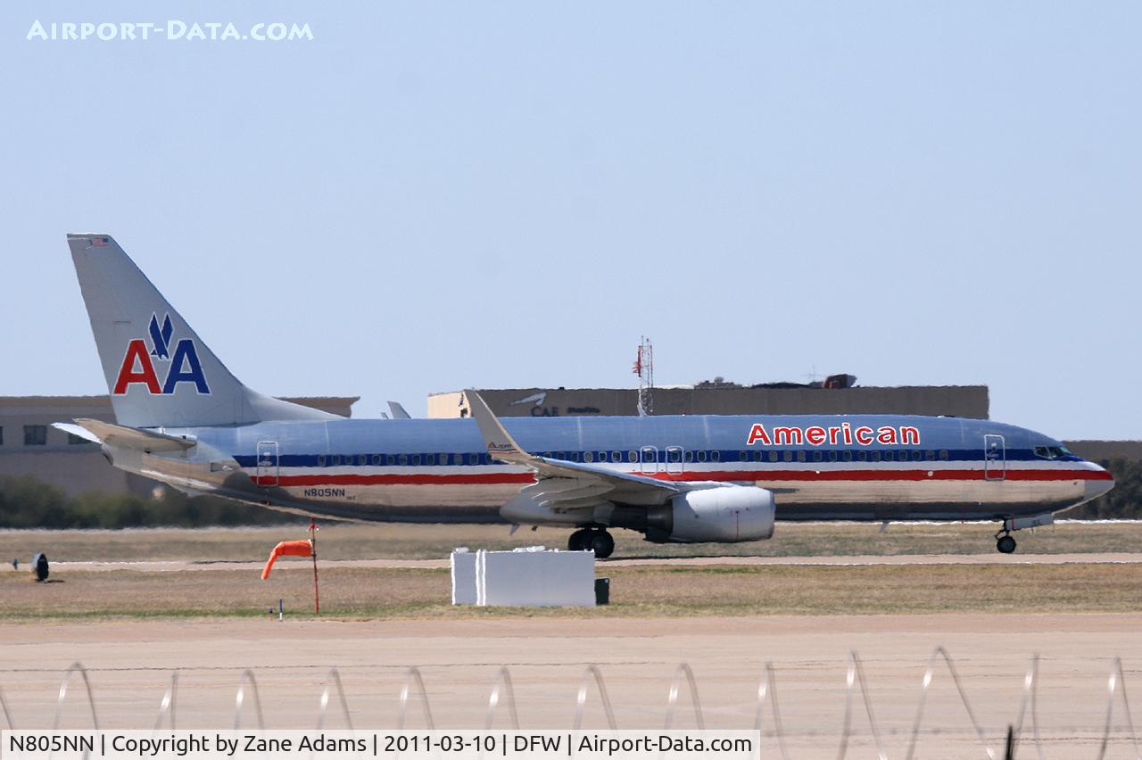 N805NN, 2009 Boeing 737-823 C/N 31075, American Airlines at DFW Airport
