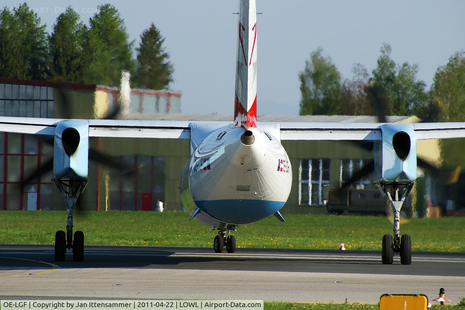 OE-LGF, 2002 De Havilland Canada DHC-8-402Q Dash 8 C/N 4068, OE-LGF @ LOWL