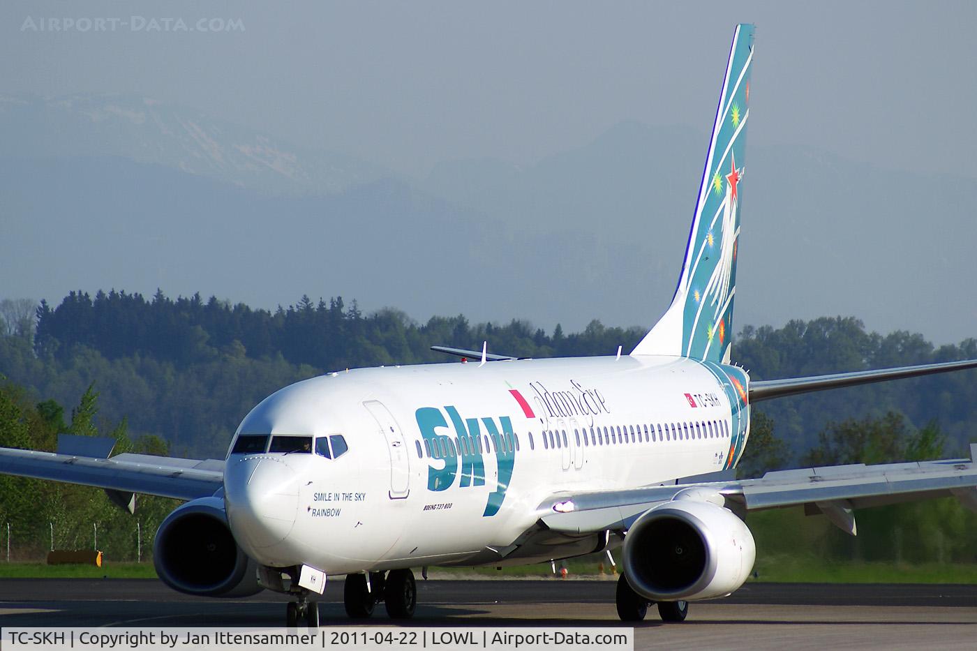 TC-SKH, 2007 Boeing 737-8BK C/N 29644, TC-SKH @ LOWL