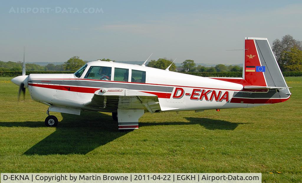 D-EKNA, 1967 Mooney M20F Executive C/N 670297, GERMAN VISITOR