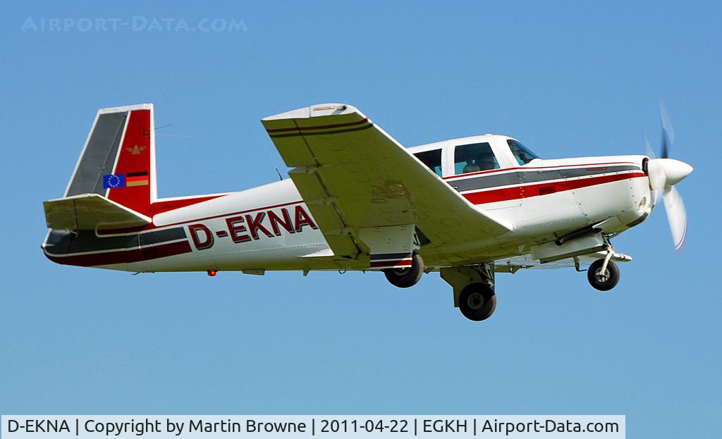 D-EKNA, 1967 Mooney M20F Executive C/N 670297, GERMAN VISITOR