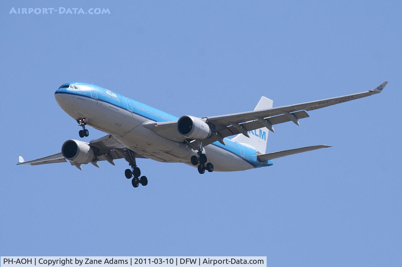 PH-AOH, 2006 Airbus A330-203 C/N 811, KLM at DFW Airport