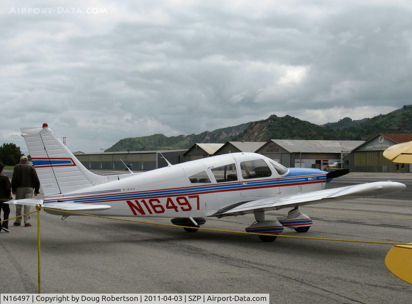 N16497, 1973 Piper PA-28-235 Cherokee Charger C/N 28-7310101, 1973 Piper PA-28-235 CHEROKEE CHARGER, Lycoming O-540-D4B5 235 Hp