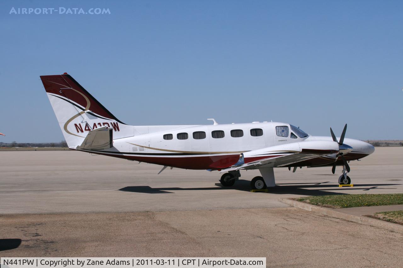 N441PW, 1981 Cessna 441 C/N 441-0240, At Cleburne Municipal Airport