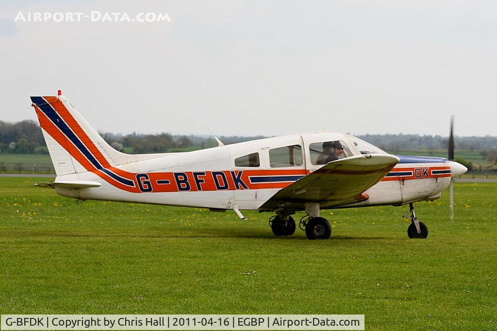 G-BFDK, 1977 Piper PA-28-161 Cherokee Warrior II C/N 28-7816010, privately owned