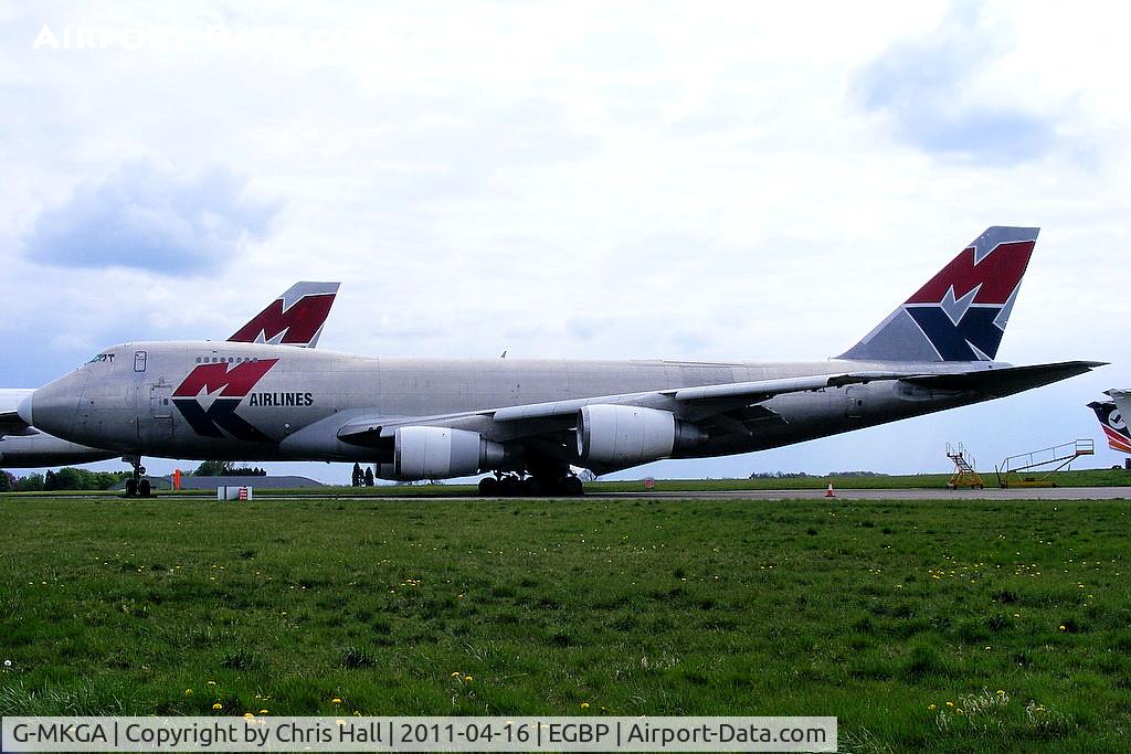 G-MKGA, 1979 Boeing 747-2R7F/SCD C/N 21650, ex MK Airlines, stored at Kemble