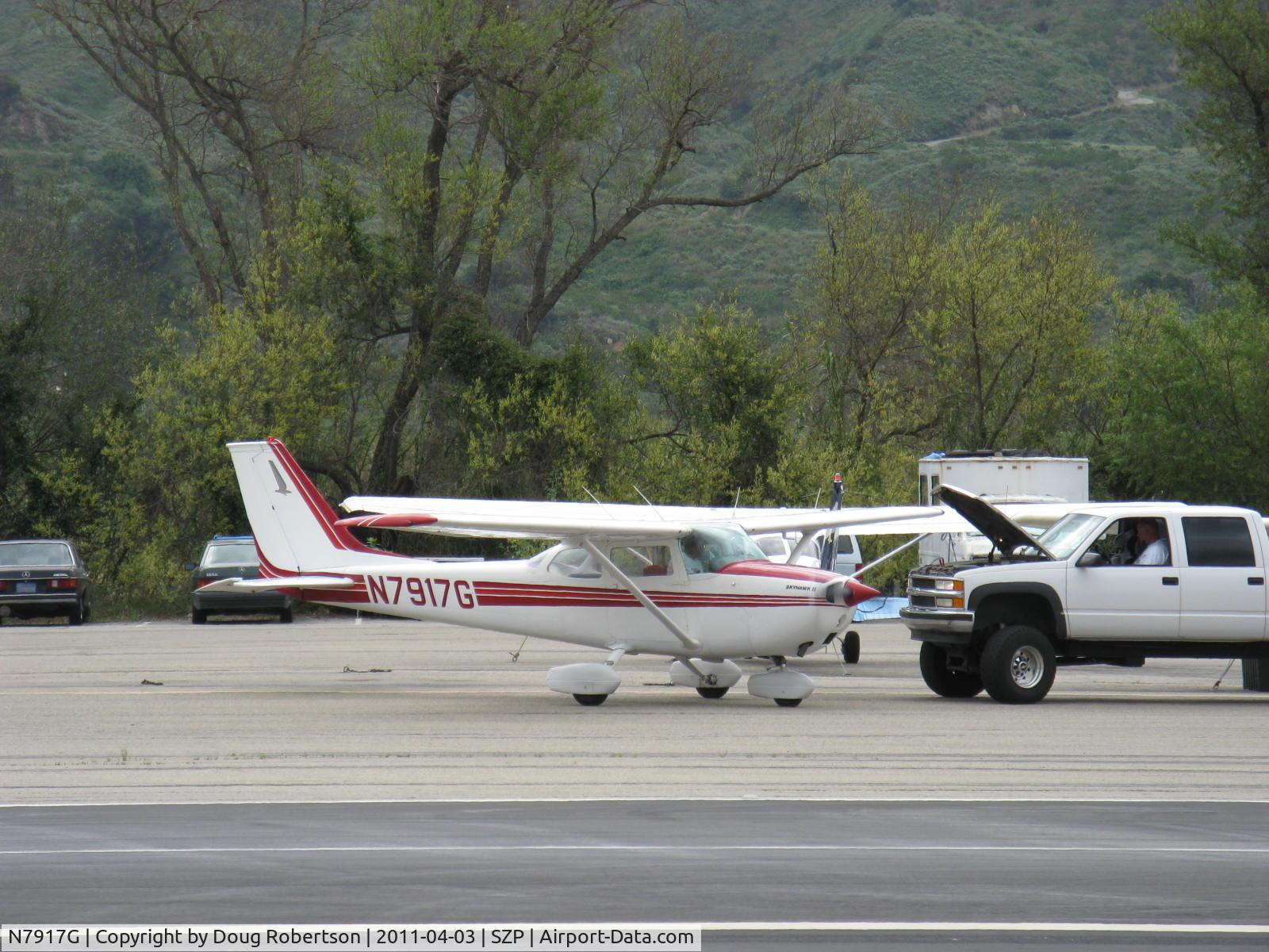 N7917G, 1970 Cessna 172L C/N 17259617, 1970 Cessna 172L SKYHAWK II, Lycoming O-320-E2D 150 Hp, engine runup
