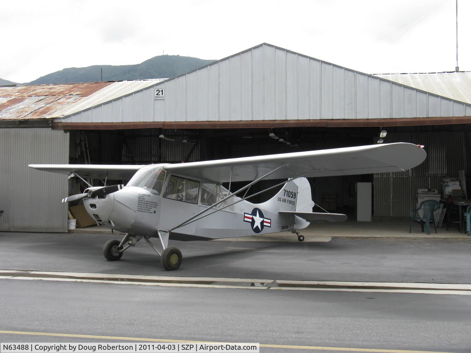 N63488, 1947 Aeronca 7BCM C/N 7BCM-276, 1947 Aeronca 7BCM as L16B, Continental C85 85 Hp