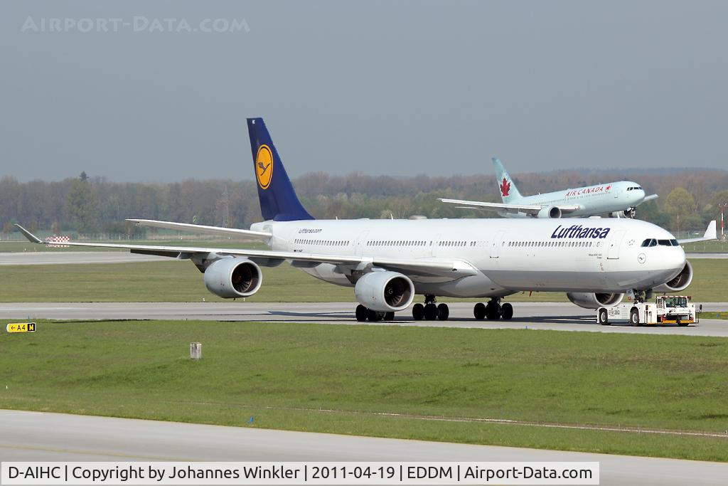 D-AIHC, 2003 Airbus A340-642 C/N 523, Lufthansa A346