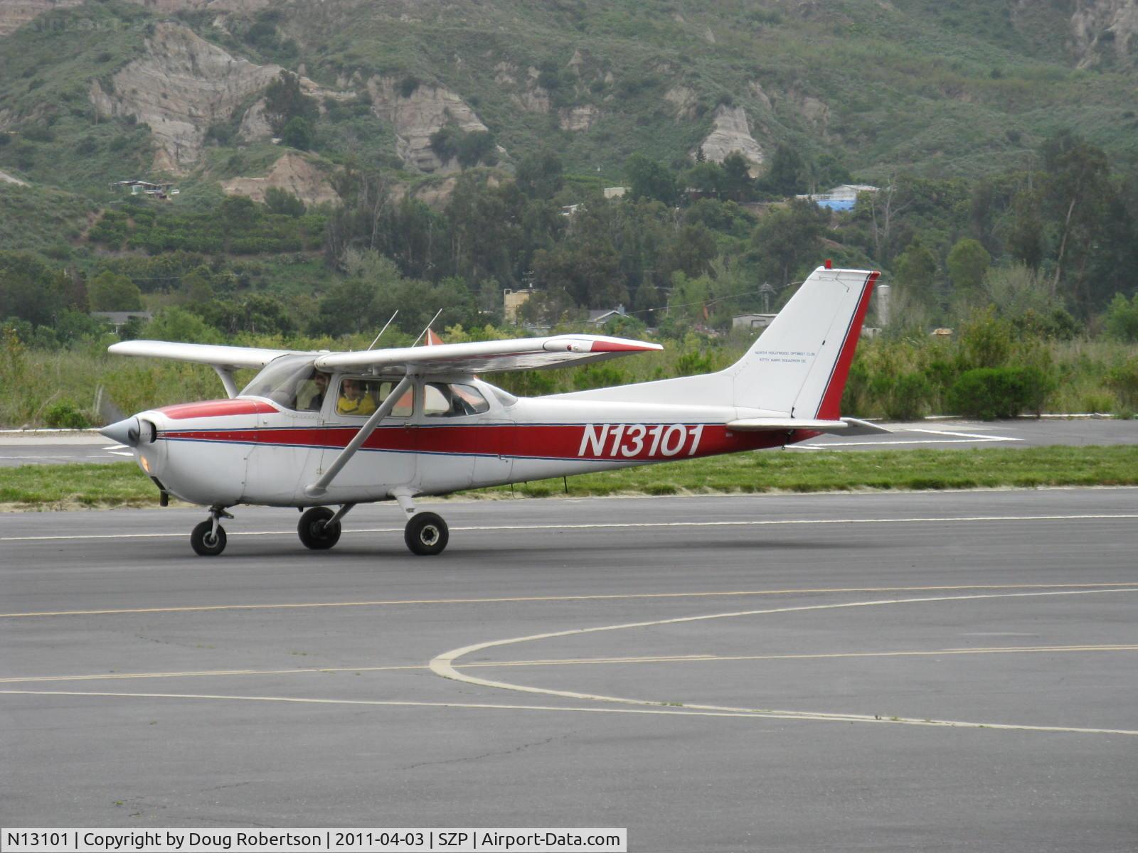 N13101, 1973 Cessna 172M C/N 17262495, 1973 Cessna 172M SKYHAWK, Lycoming O-320-E2D 150 Hp, first C172 model with drooped wing leading edge, taxi