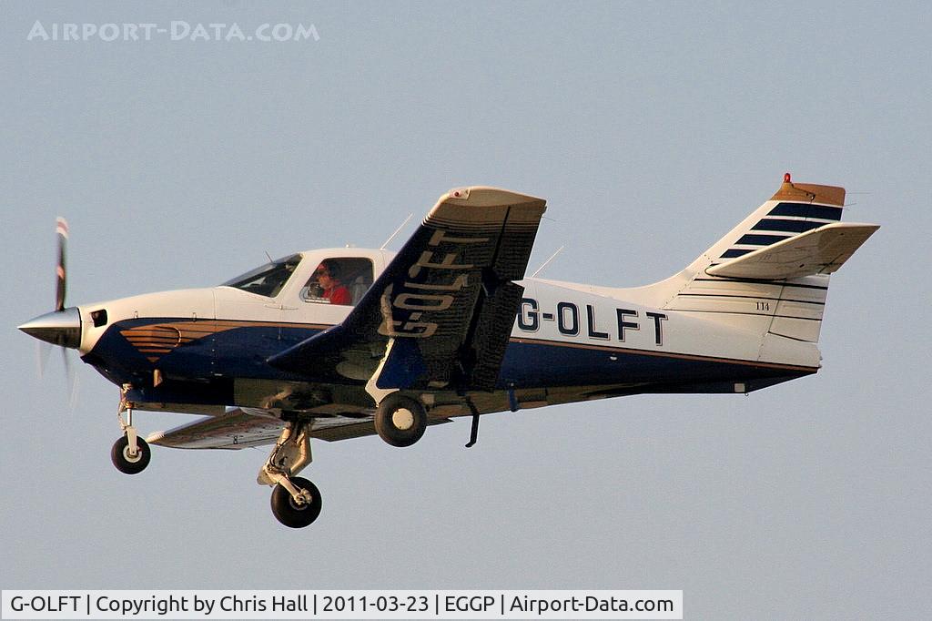 G-OLFT, 1977 Rockwell Commander 114 C/N 14274, privately owned