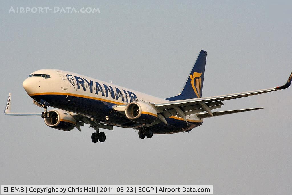 EI-EMB, 2010 Boeing 737-8AS C/N 38511, Ryanair