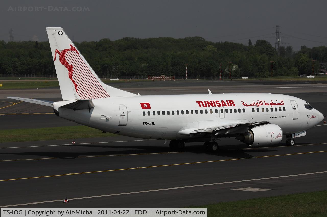 TS-IOG, 1992 Boeing 737-5H3 C/N 26639, Tunisair, Name: Sfax