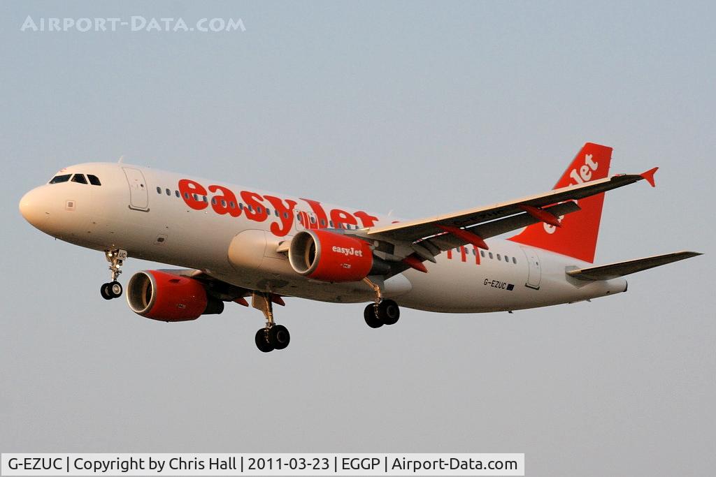 G-EZUC, 2011 Airbus A320-214 C/N 4591, easyJet