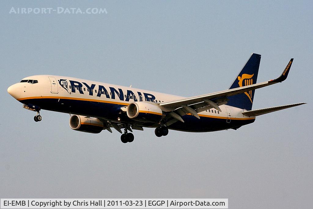 EI-EMB, 2010 Boeing 737-8AS C/N 38511, Ryanair