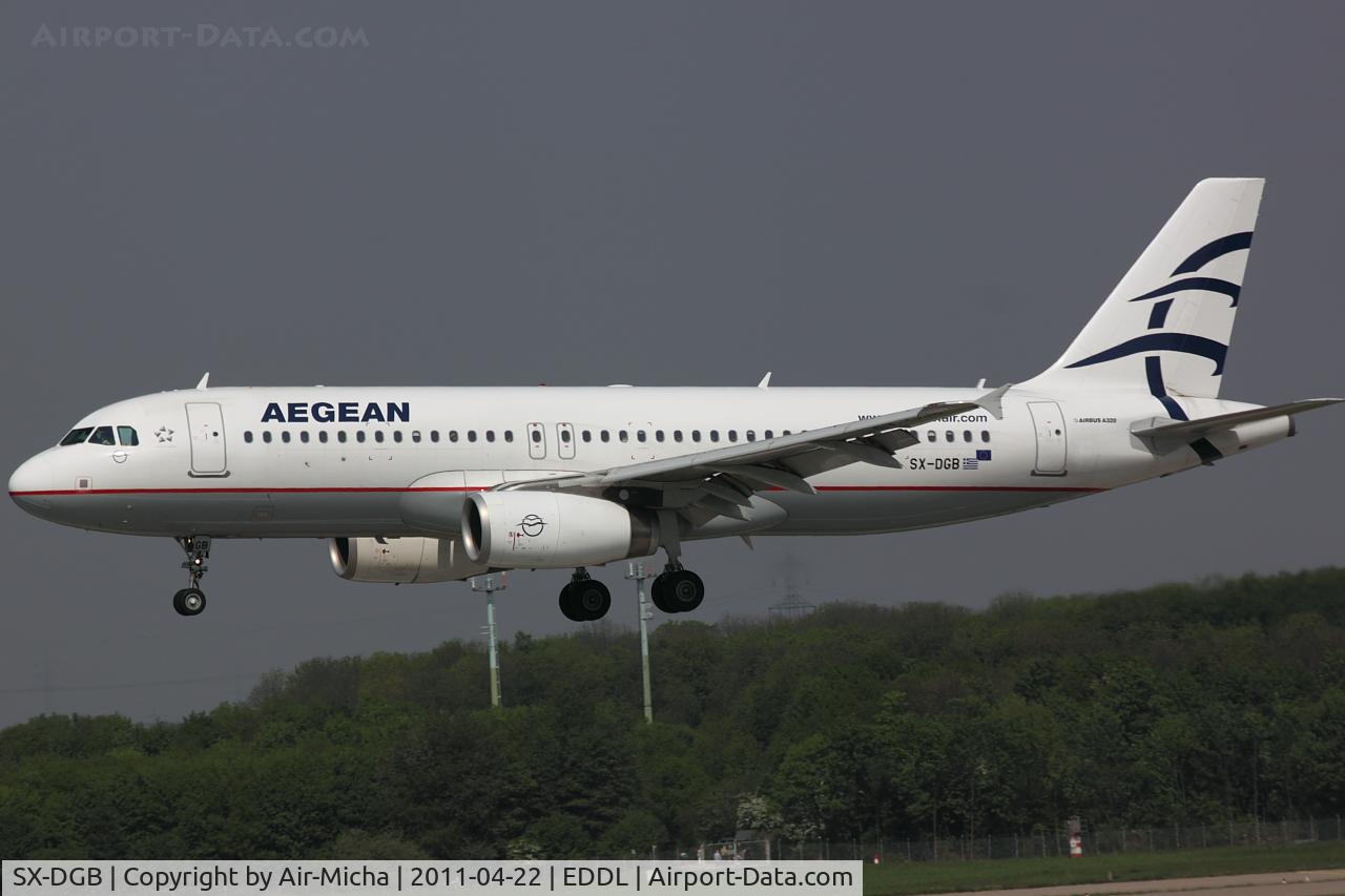 SX-DGB, 2009 Airbus A320-232 C/N 4165, Aegean Airlines