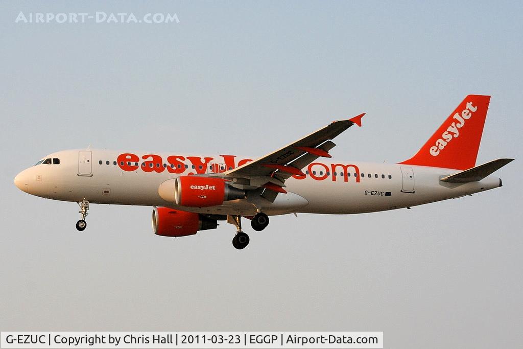 G-EZUC, 2011 Airbus A320-214 C/N 4591, easyJet