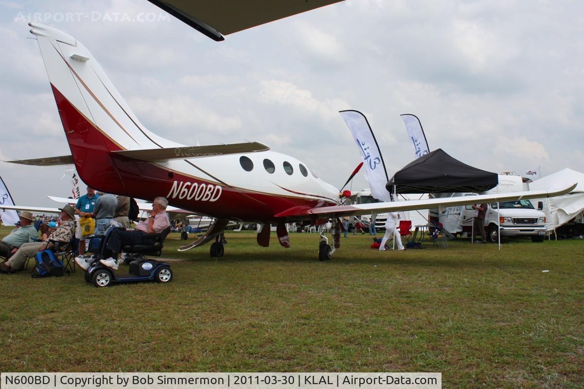 N600BD, 2008 AIR Epic LT C/N 019, On display at Sun N Fun 2011 - Lakeland, FL