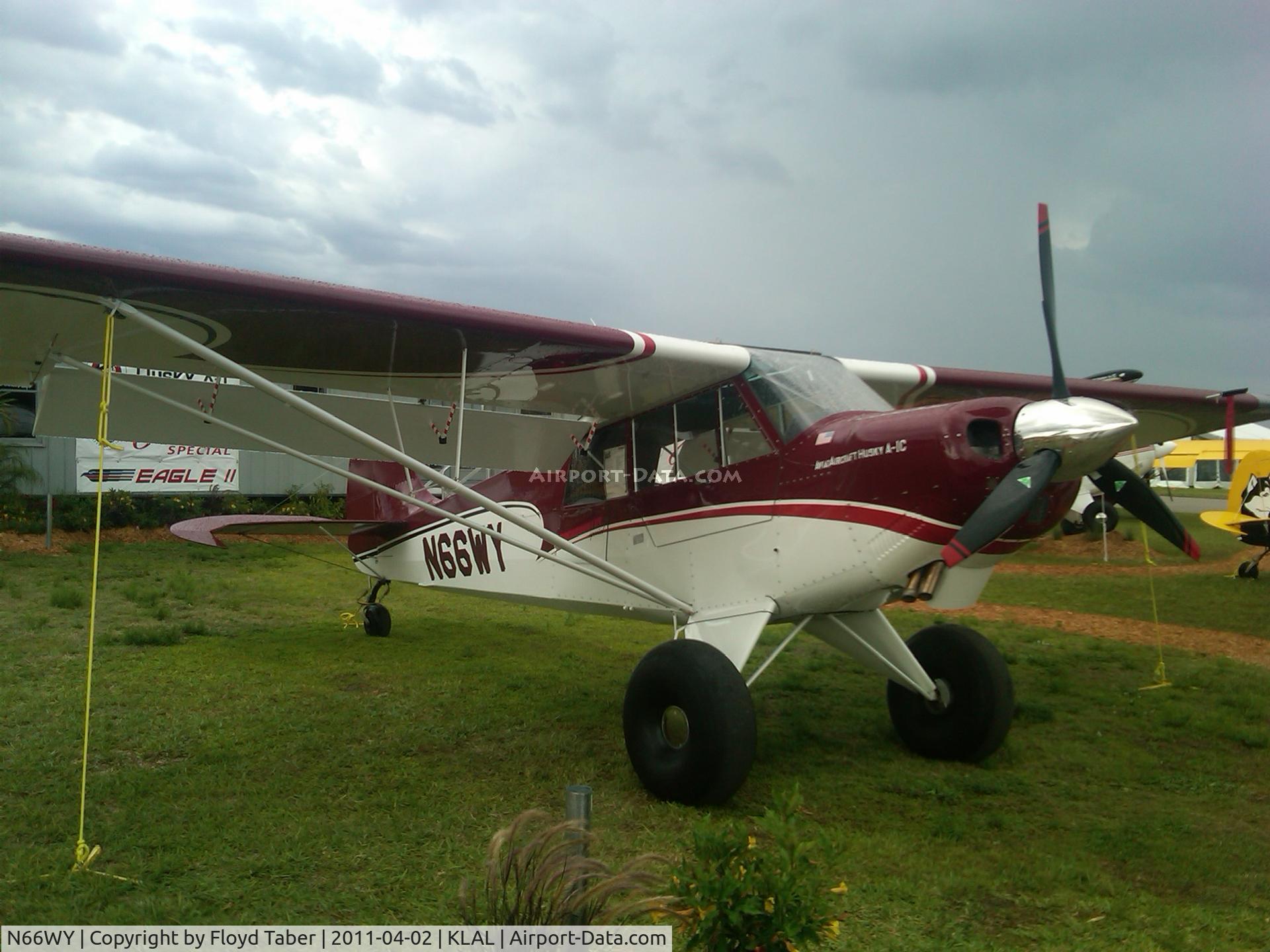 N66WY, Aviat A-1C-200 Husky C/N 3116, Sun N Fun 2011
