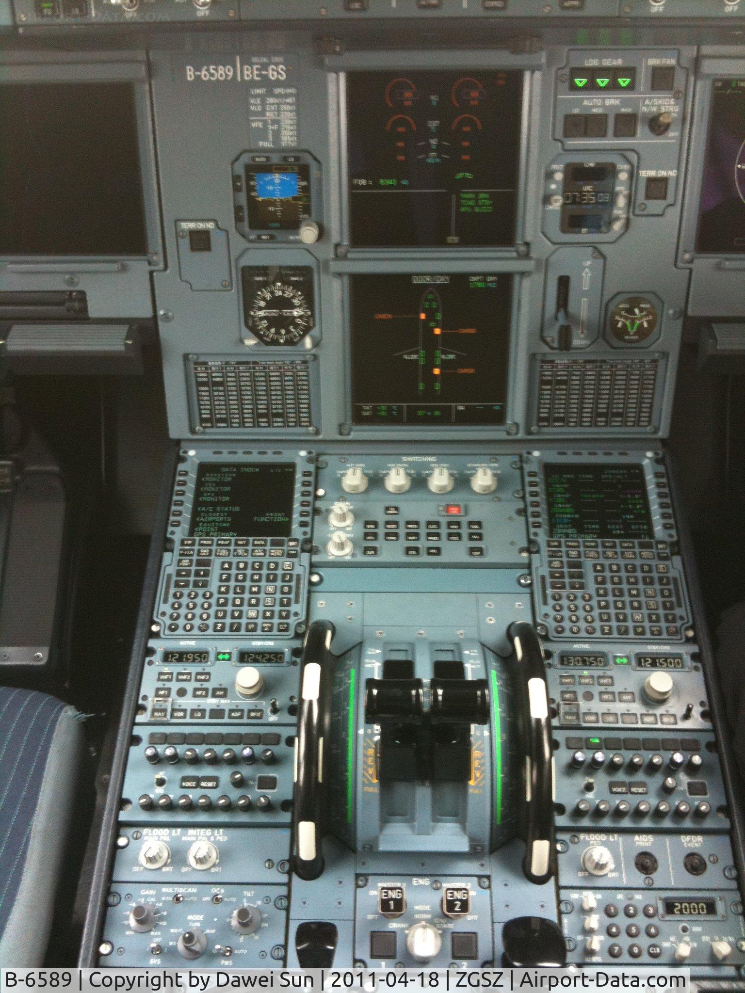B-6589, 2009 Airbus A320-214 C/N 4028, zgsz 6589