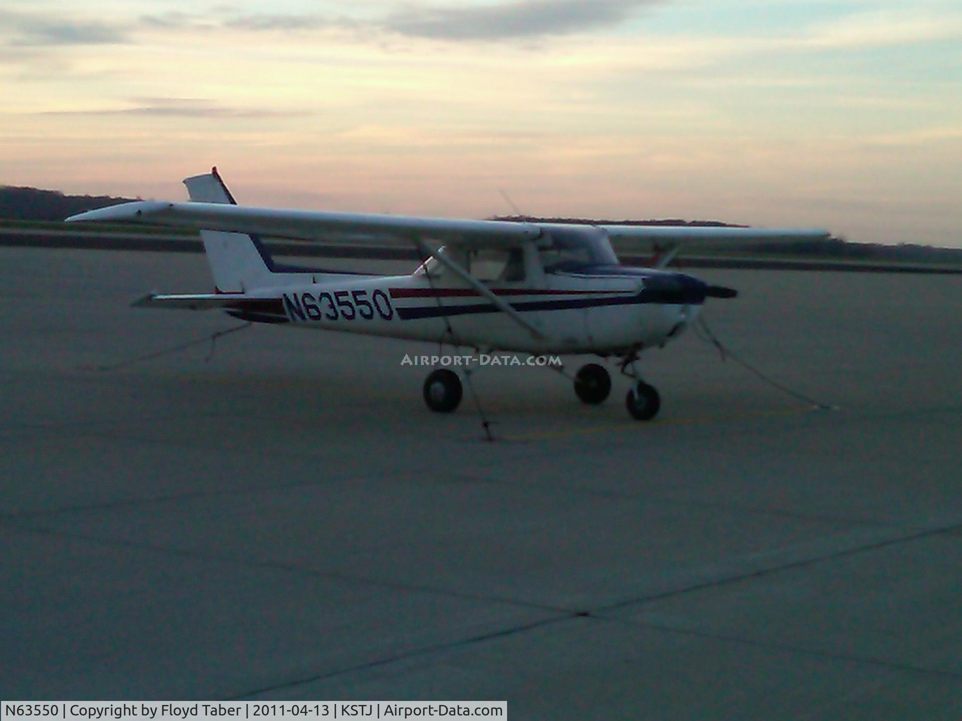 N63550, 1975 Cessna 150M C/N 15077388, A trainer works hard